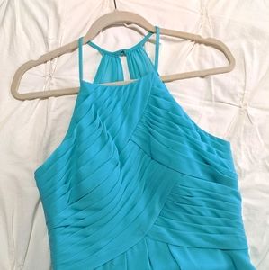 "Spa" Colored Azazi bridesmaid dress